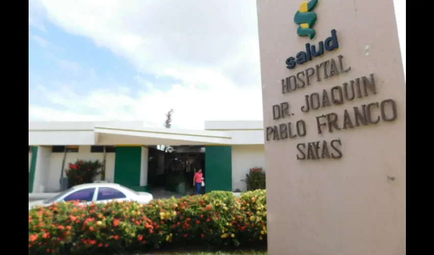 Hospital Joaquín Pablo Franco en Las Tablas.