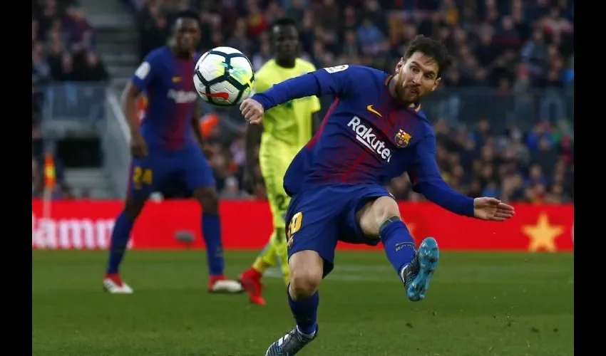 El atacante Lionel Messi. Foto: EFE