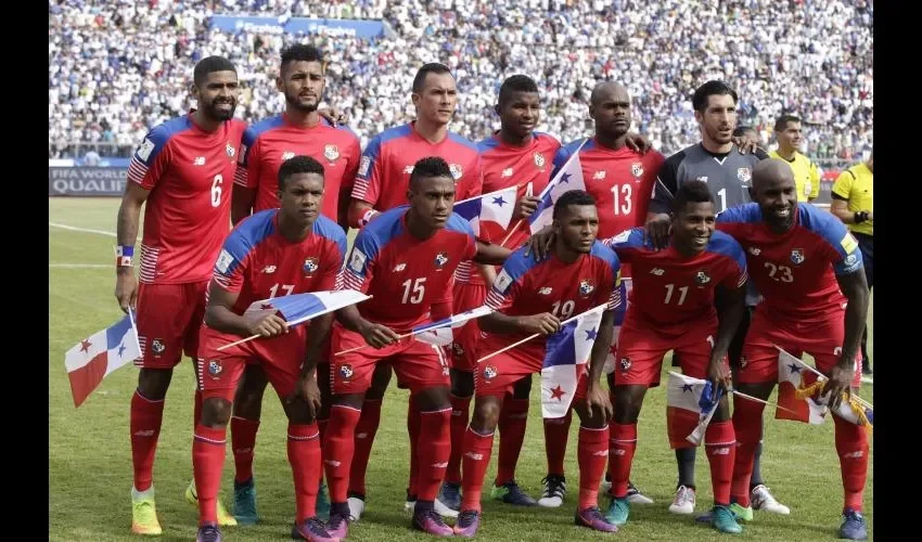 Foto ilustrativa de la Selección de Panamá. 