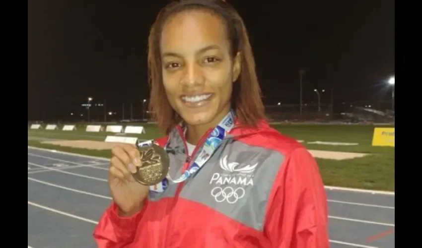 Aranda en el 2017 sumó oro en los Centroamericanos de Atletismo en Honduras