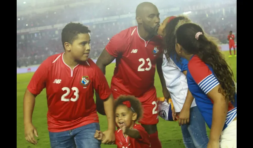 Fanáticos de la Selección de Panamá. Foto: Anayansi Gamez