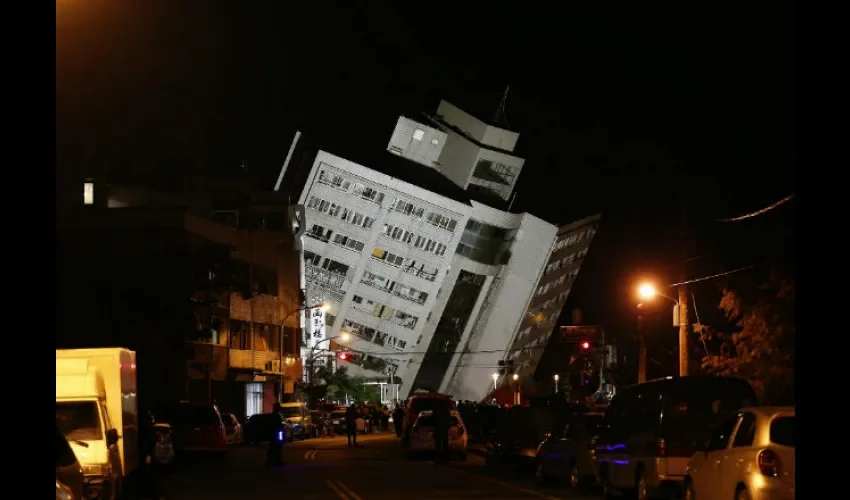 Terremoto de magnitud 6,4 sacudió Taiwán