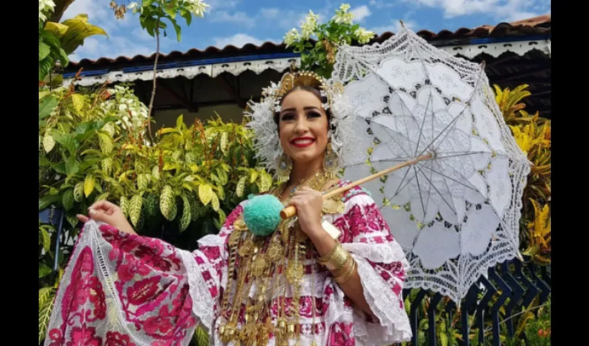 Yanidia Maure, reina del Carnaval de Panama. Foto / Cortesía.