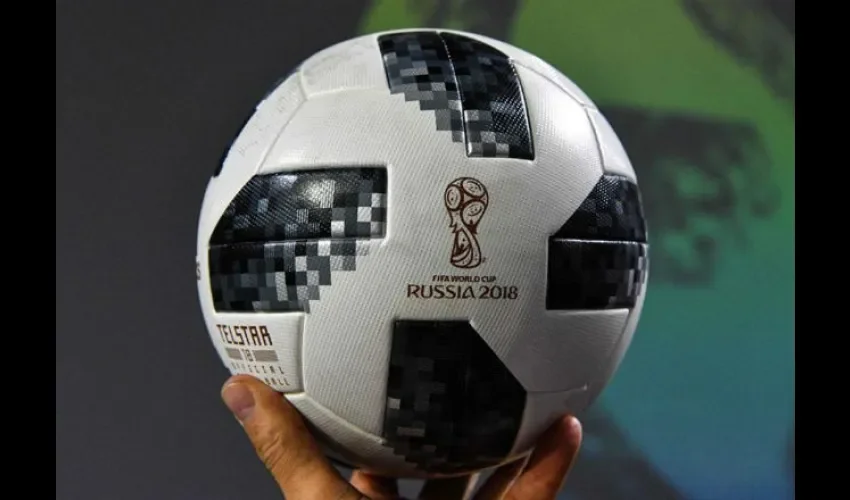 Balón oficial del Mundial de Rusia.