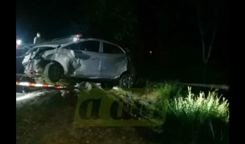 Accidente de tránsito en Chiriquí. 