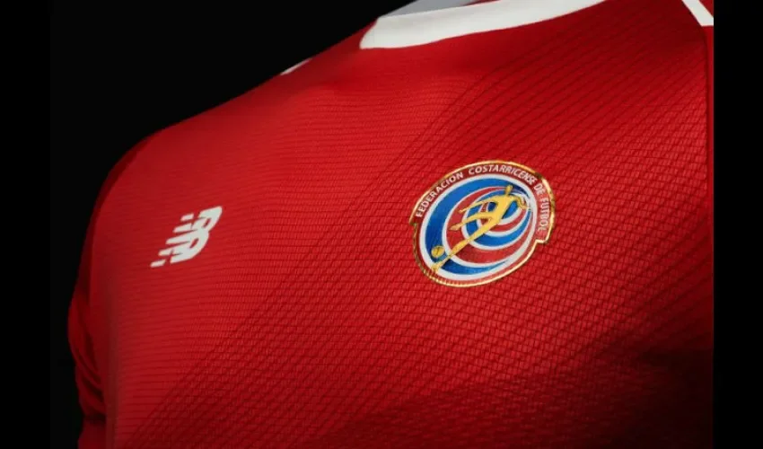 La nueva camiseta de Costa Rica.