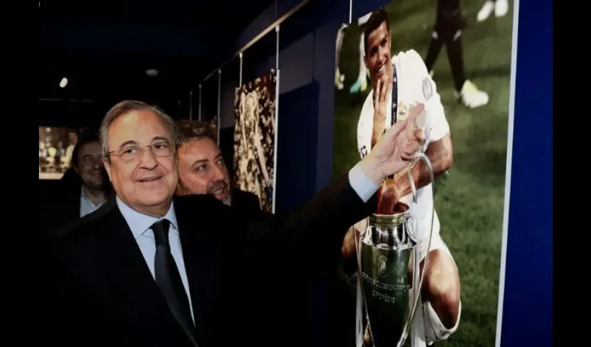 Florentino Pérez, presidente del Real Madrid. Foto:EFE