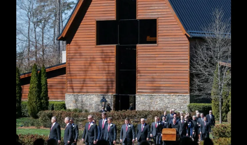 Funeral de  Billy Graham.