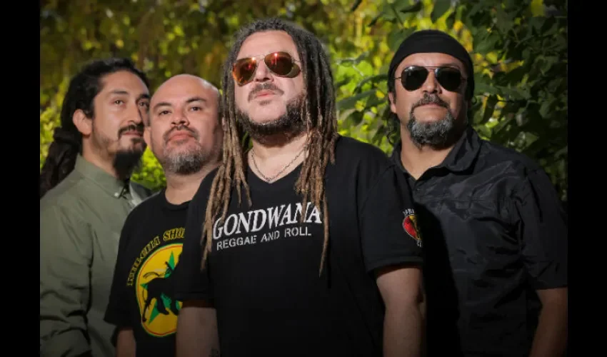 Gondwana es un grupo musical de reggae chileno, creado por I-Locks Labbé en 1987. / Foto: Archivo