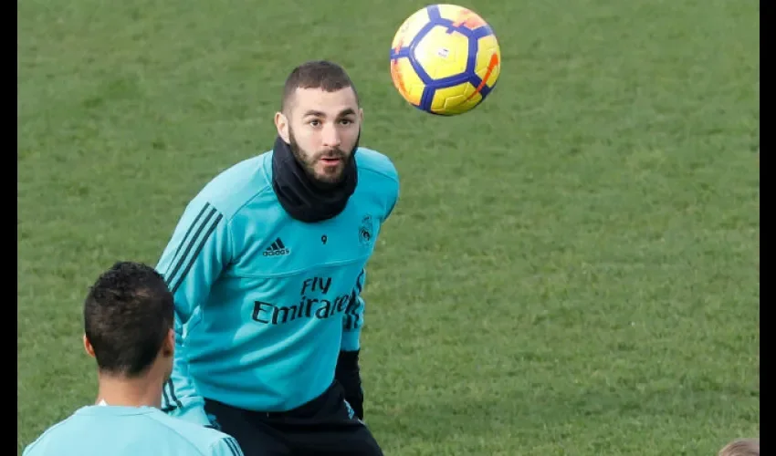 El delantero francés del Real Madrid, Karim Benzema. Foto: EFE