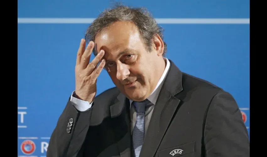 El francés Michel Platini. Foto: EFE