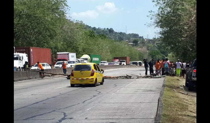 Protesta en Kuna Nega.