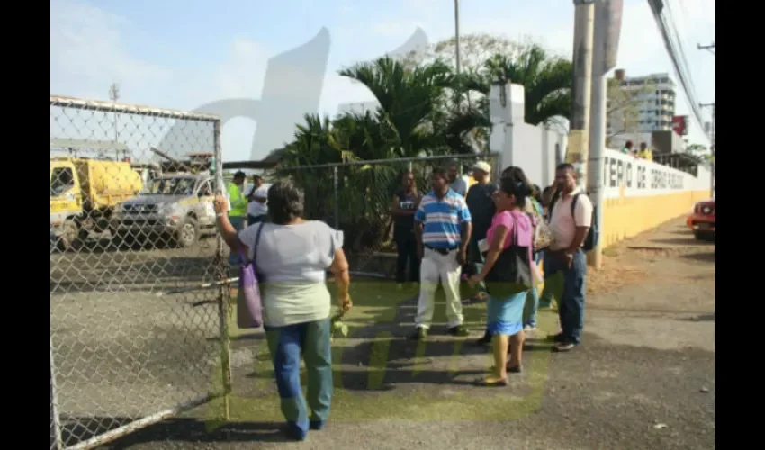 Protesta en Panamá Oeste. 