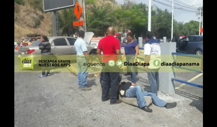 Foto ilustrativa del accidente en San Miguelito. Foto: Roberto Barrios 