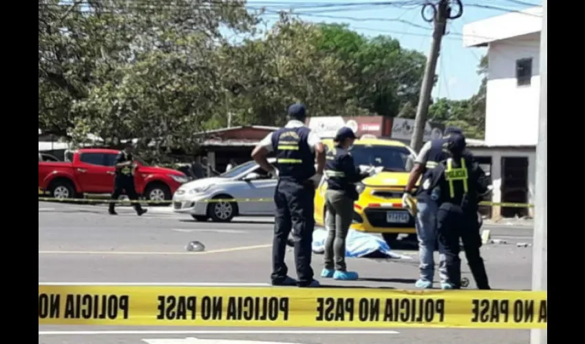 El secretario del Idaan murió al colisionar la moto que conducía en David. Foto: Mayra Madrid