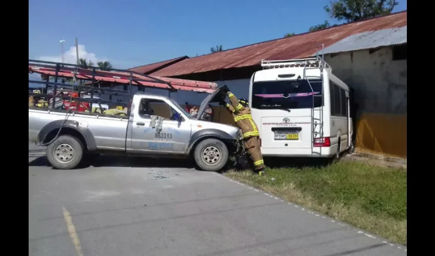 Accidente de tránsito en Bocas Del Toro.