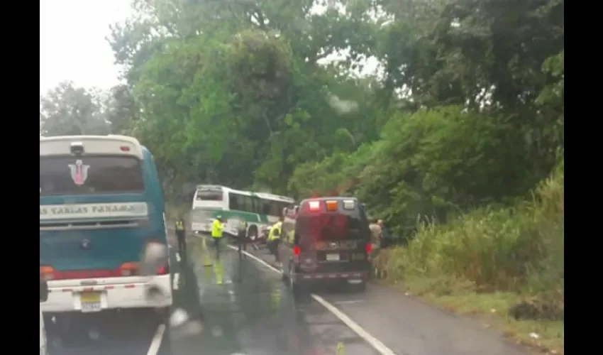 Accidente de tránsito en Panamá Oeste. 