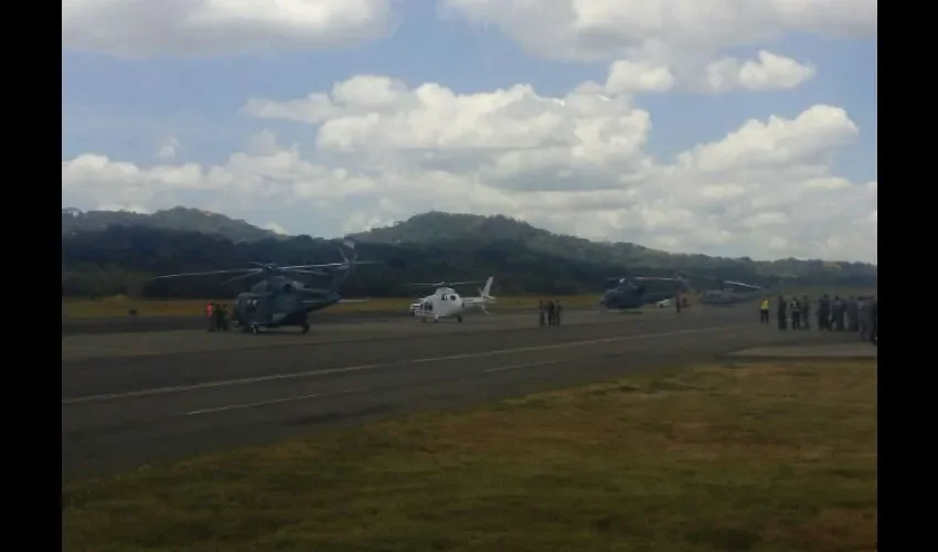 Aeronave aterriza de emergencia en Panamá Pacífico.  