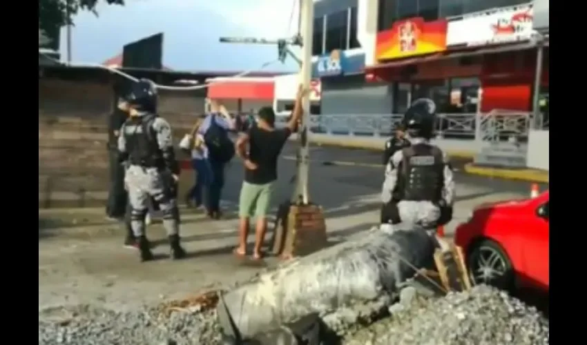 Intento de asalto en la Gran Estación. 