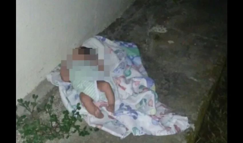Bebé abandonada en Veraguas. 