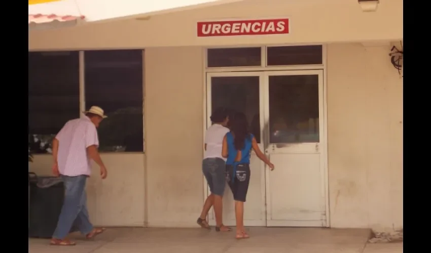 Urgencia del  hospital Joaquín Pablo Franco Sayas. 