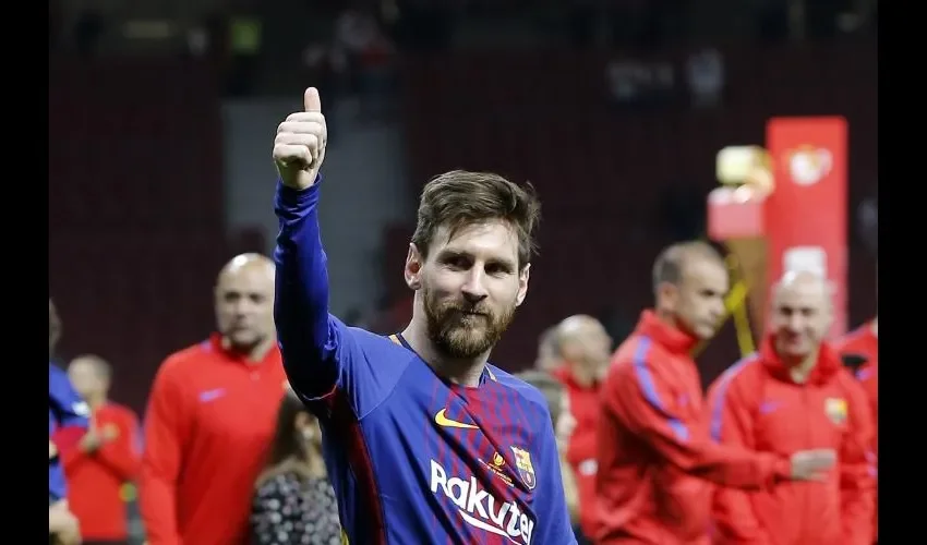 Lionel Messi es la gran figura del Barcelona.