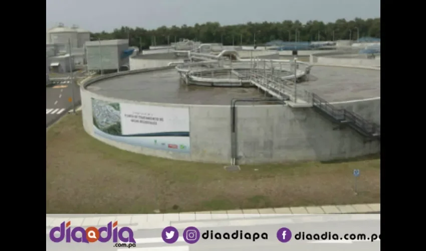 Plata de Tratamiento de Aguas Residuales está ubicada en Juan Díaz. Foto: Epasa