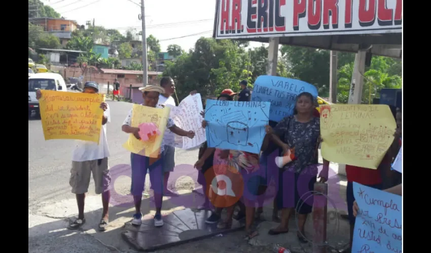 Cerca de 500 familias son las que se ven afectadas por la falta de agua potable. Foto: Jean Carlos Díaz