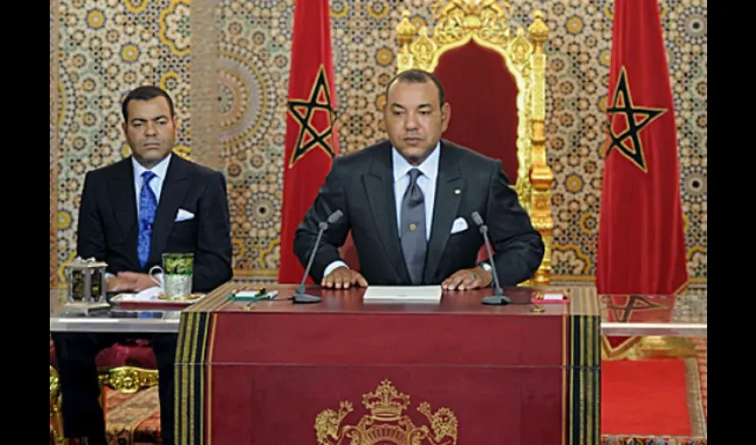 El  rey Mohamed VI de Marruecos. Foto: EFE