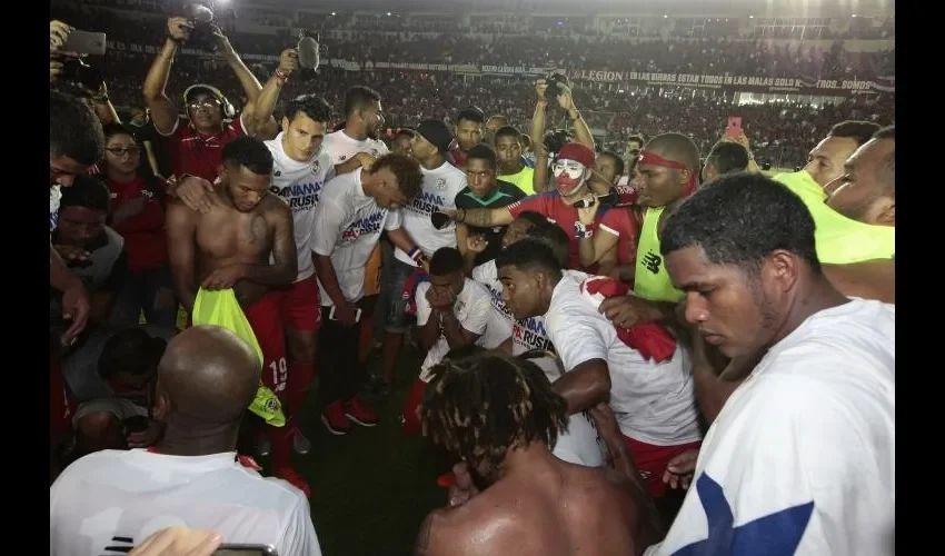 Foto ilustrativa de la Selección de Panamá. Cortesía: @fepafut 