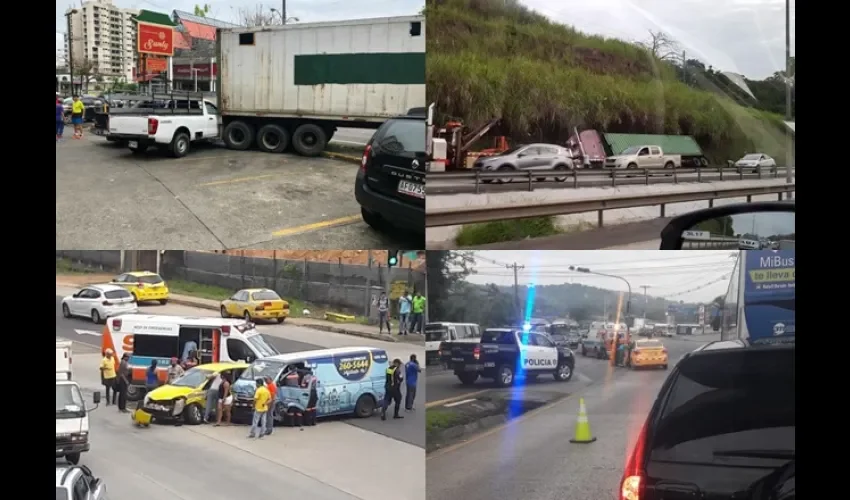 Accidente de tránsito en El Dorado, Burunga, La Cabima