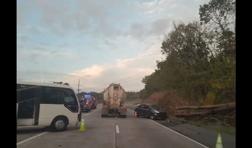 Accidente de tránsito en Panamá Oeste.