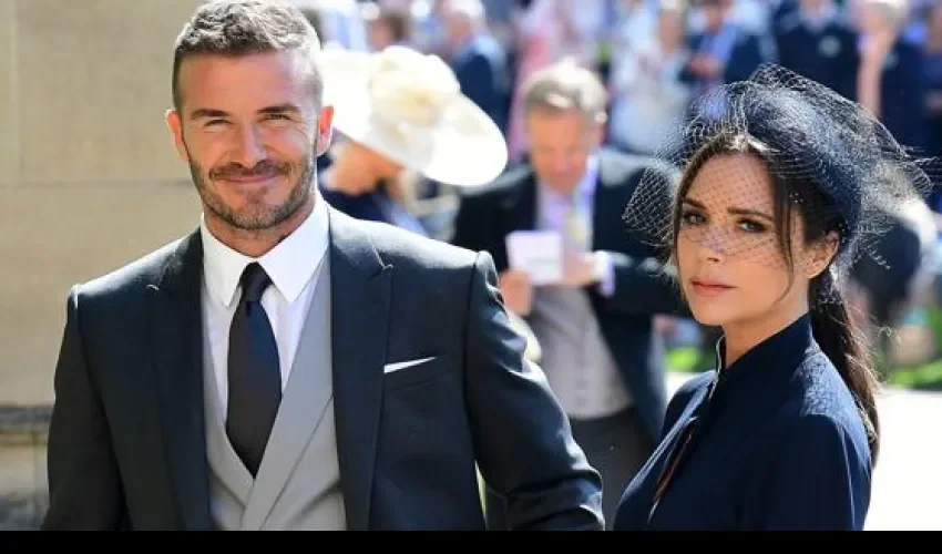 David Beckham y Victoria. / Foto: AP