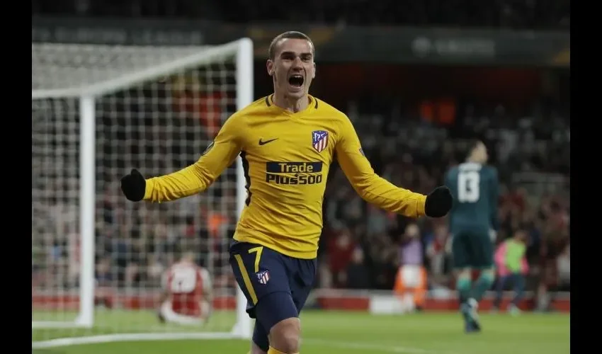 Antoine Griezmann es el delantero más destacado del Atlético de Madrid./AP