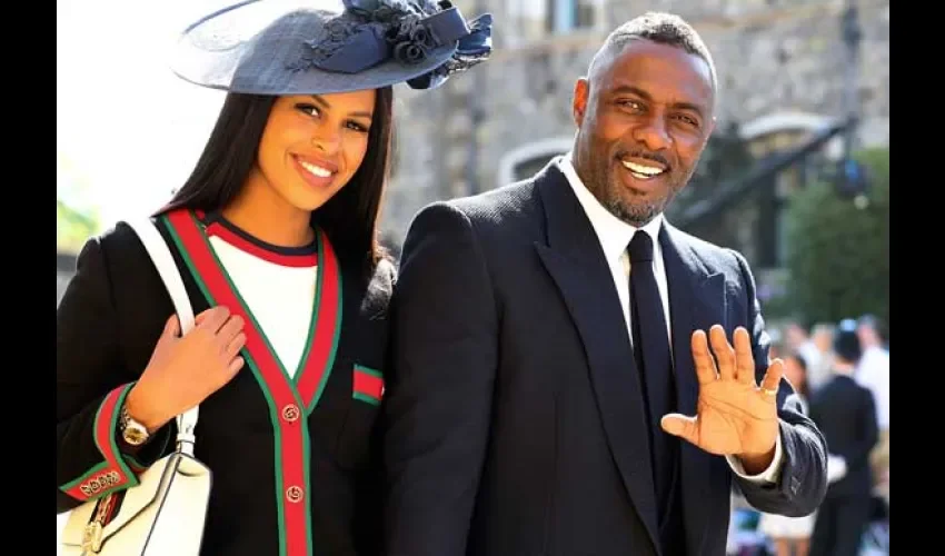 Los famosos dijeron presente. Aquí el actor Idris Elba. / AP