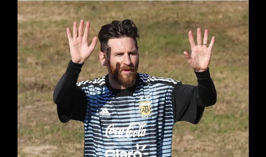 Lionel Messi es la gran figura de Argentina.