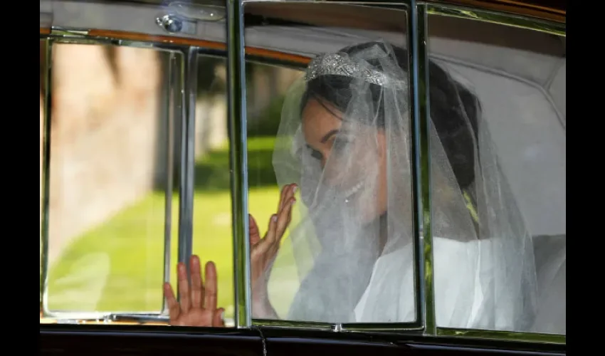 Meghan Markle, la primera foto de la boda real. / Foto: AP