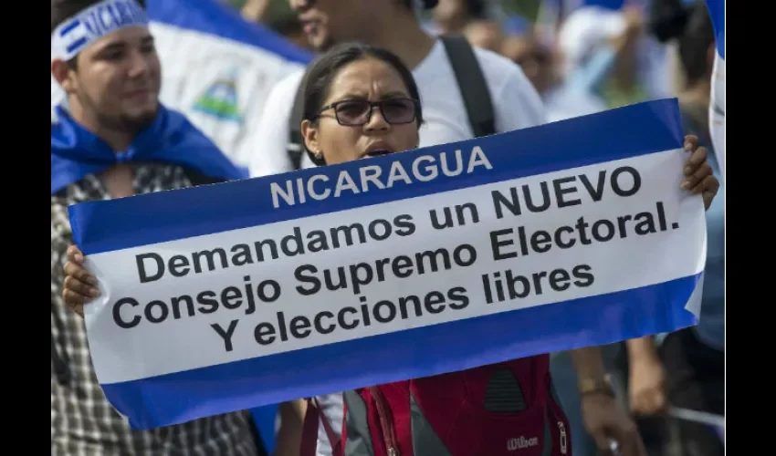 El gobierno de Daniel Ortega mantiene una crisis con saldo de 76 muertos. 