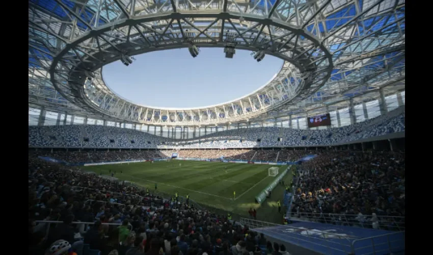 El estadio tiene capacidad para 45.000 personas sentadas./AP
