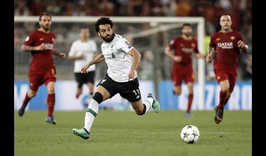 Mohamed Salah, la figura del Liverpool./AP