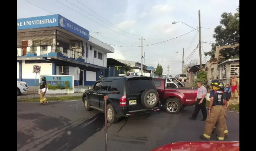 Accidente de tránsito en Panamá Oeste. 