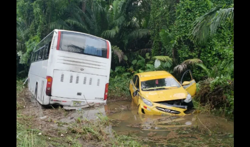 Accidente en Colón.