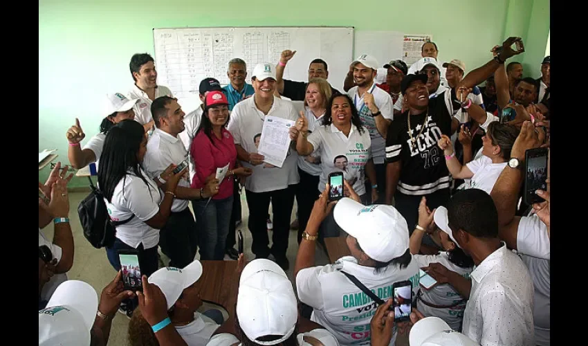 La votaciones fueron en el colegio José Dolores Moscote. Foto: Cortesía