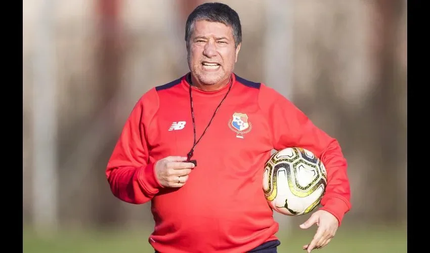 Hernán Darío Gómez es el técnico de la Selección Mayor de Fútbol de Panamá.