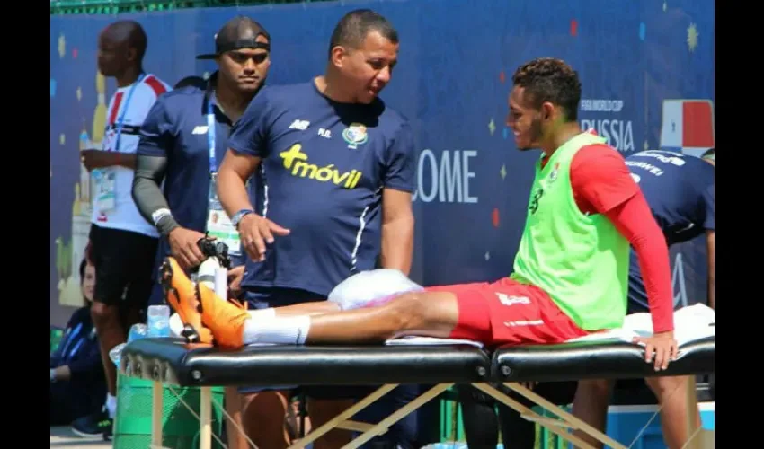 Ismael Díaz vuelve a ser castigado por las lesiones.