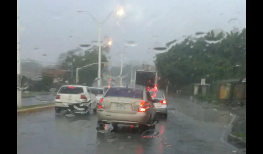 Lluvias en Panamá.