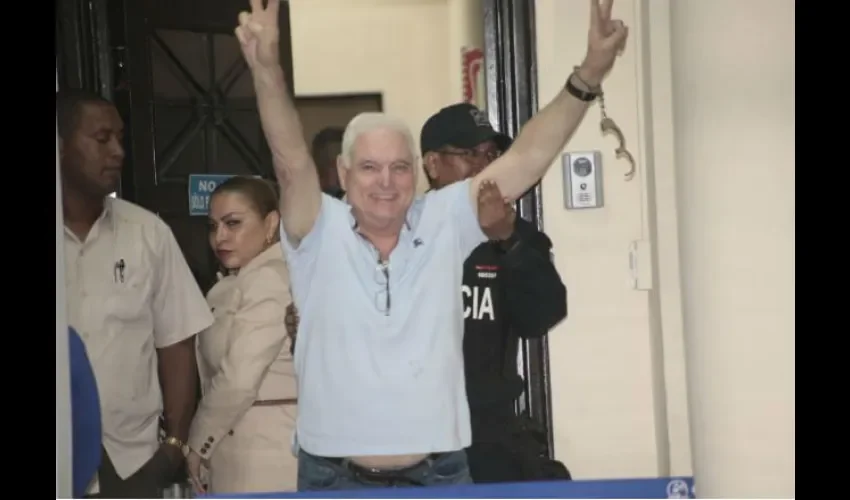 El expresidente Martinelli fue extraditado de los Estados Unidos el pasado lunes 11 de junio de 2018. Foto: Epasa