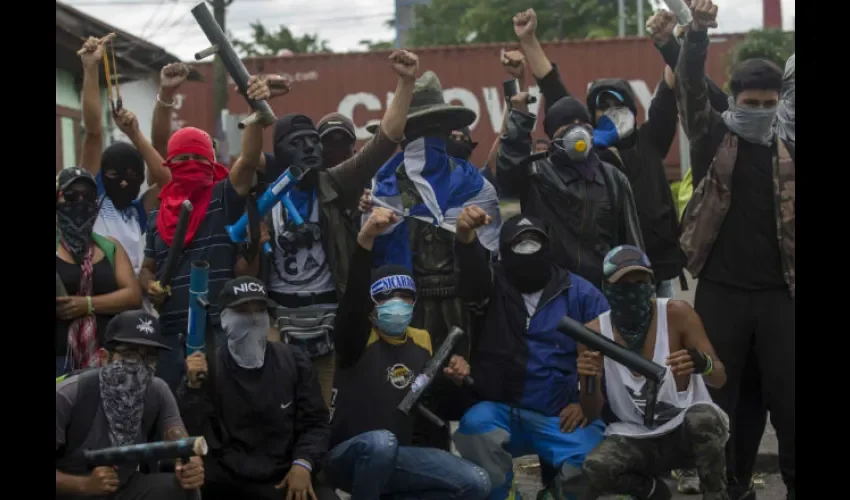 El pueblo de Jinotepe se convirtió este martes en escenario de guerra.