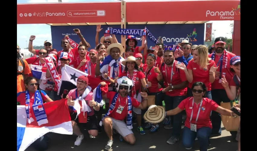 Foto cortesía de las personas que visitaron el stand de Panamá. 