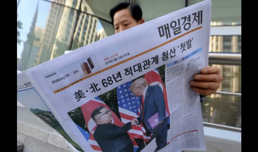 Corea del Norte y EE.UU. ponen fin a 68 años de relaciones hostiles. 